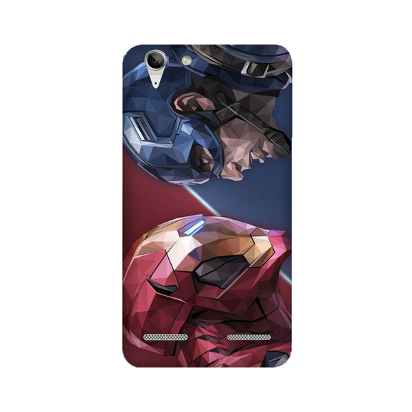 Ironman Captain America Case for Lenovo K5 / K5 Plus (Design No. 245)