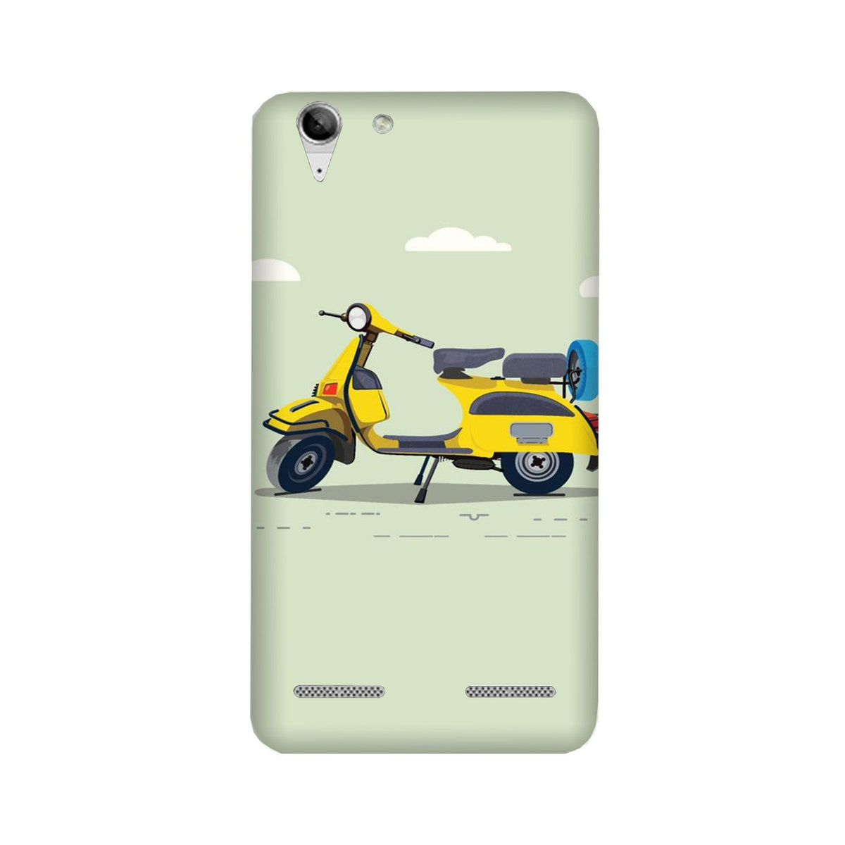 Vintage Scooter Case for Lenovo K5 / K5 Plus (Design No. 260)