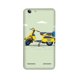 Vintage Scooter Case for Lenovo K5 / K5 Plus (Design No. 260)