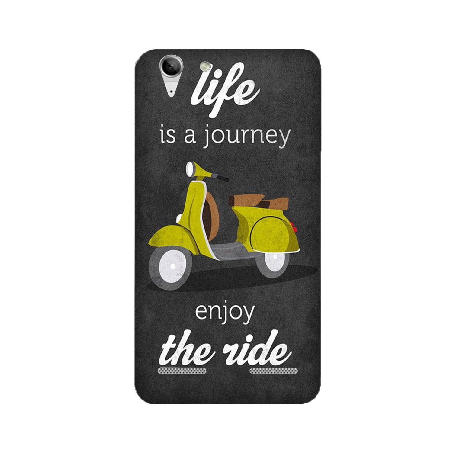 Life is a Journey Case for Lenovo K5 / K5 Plus (Design No. 261)