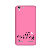 Girl Boss Pink Mobile Back Case for Lenovo K5 / K5 Plus (Design - 269)