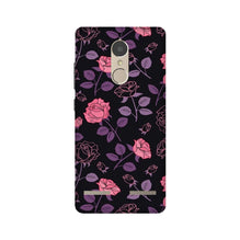 Rose Pattern Mobile Back Case for Lenovo K6 / K6 Power (Design - 2)