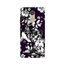 white flowers Mobile Back Case for Lenovo K6 / K6 Power (Design - 7)