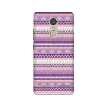 Zigzag line pattern3 Mobile Back Case for Lenovo K6 / K6 Power (Design - 11)
