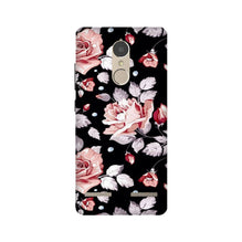 Pink rose Mobile Back Case for Lenovo K6 / K6 Power (Design - 12)