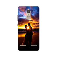 Couple Sea shore Mobile Back Case for Lenovo K6 / K6 Power (Design - 13)