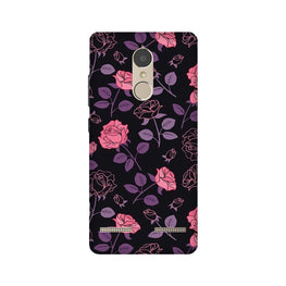 Rose Black Background Case for Lenovo K6 / K6 Power
