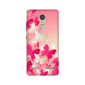White Pick Butterflies Case for Lenovo K6 / K6 Power