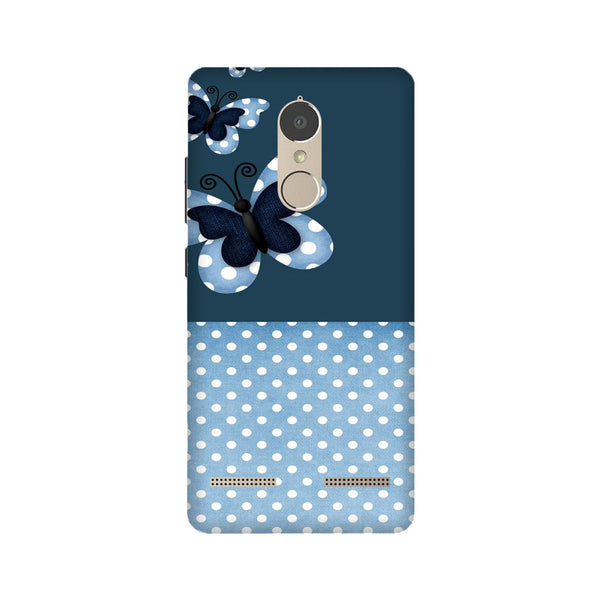 White dots Butterfly Case for Lenovo K6 / K6 Power