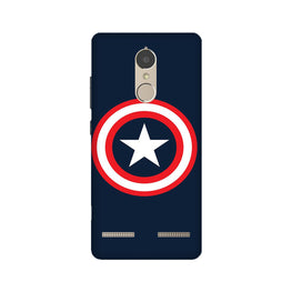 Captain America Case for Lenovo K6 / K6 Power