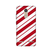 Red White Mobile Back Case for Lenovo K6 / K6 Power (Design - 44)