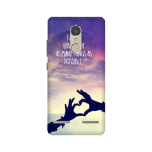 Fall in love Mobile Back Case for Lenovo K6 / K6 Power (Design - 50)