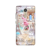 Paris Eiftel Tower Mobile Back Case for Lenovo K6 / K6 Power (Design - 54)