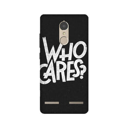 Who Cares Case for Lenovo K6 / K6 Power