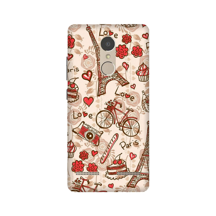 Love Paris Case for Lenovo K6 / K6 Power  (Design - 103)