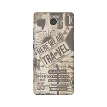 Travel Mobile Back Case for Lenovo K6 / K6 Power  (Design - 104)