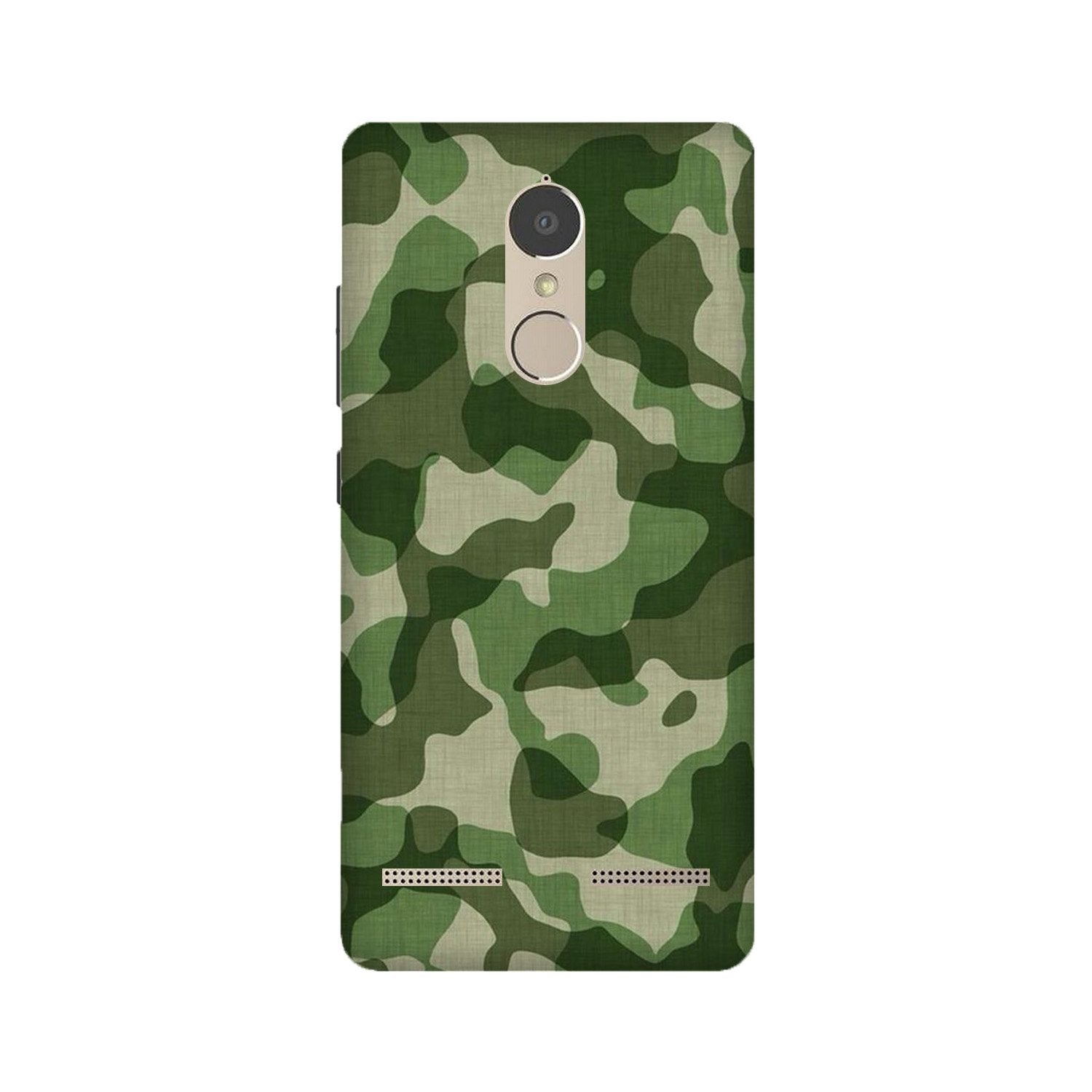 Army Camouflage Case for Lenovo K6 / K6 Power  (Design - 106)