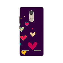 Purple Background Mobile Back Case for Lenovo K6 / K6 Power  (Design - 107)