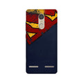 Superman Superhero Case for Lenovo K6 / K6 Power  (Design - 125)