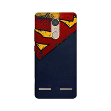 Superman Superhero Mobile Back Case for Lenovo K6 / K6 Power  (Design - 125)