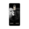 Dark White Lion Case for Lenovo K6 / K6 Power  (Design - 140)