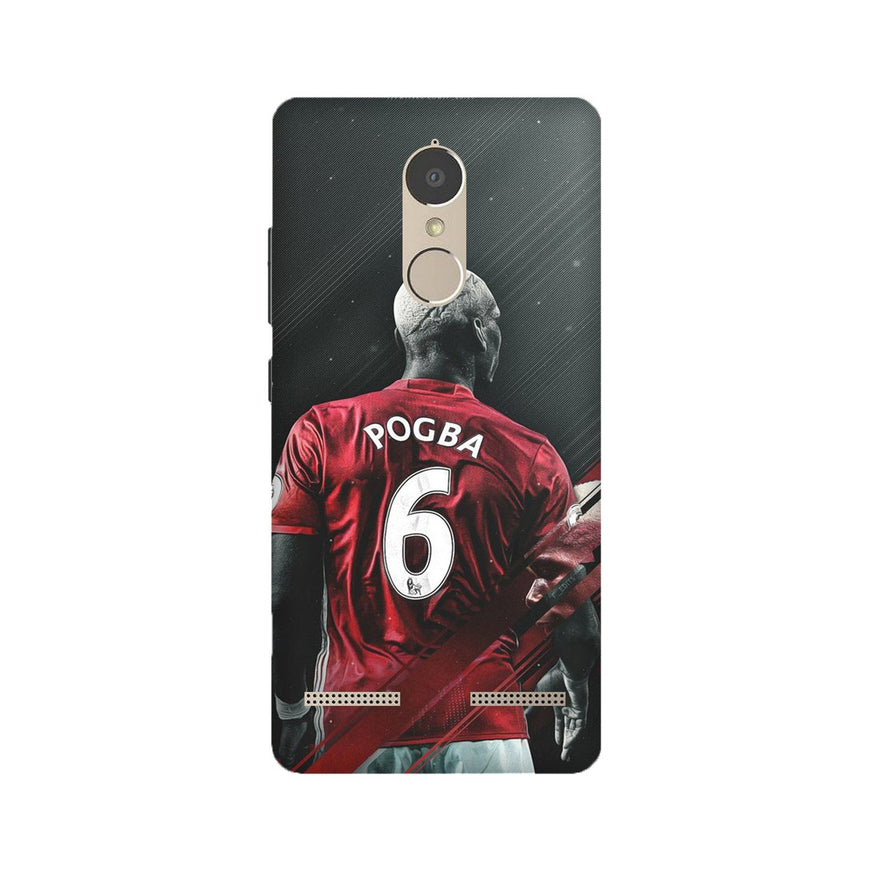 Pogba Case for Lenovo K6 / K6 Power  (Design - 167)