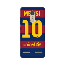 Messi Mobile Back Case for Lenovo K6 / K6 Power  (Design - 172)