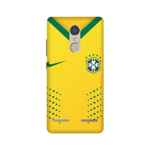 Brazil Mobile Back Case for Lenovo K6 / K6 Power  (Design - 176)