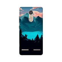 Mountains Mobile Back Case for Lenovo K6 / K6 Power (Design - 186)