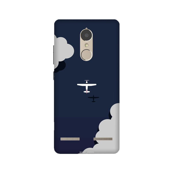 Clouds Plane Case for Lenovo K6 / K6 Power (Design - 196)