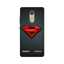 Superman Mobile Back Case for Lenovo K6 / K6 Power (Design - 247)