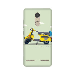 Vintage Scooter Case for Lenovo K6 / K6 Power (Design No. 260)