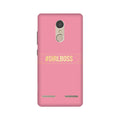 Girl Boss Pink Case for Lenovo K6 / K6 Power (Design No. 263)