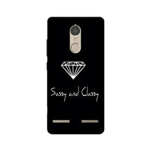 Sassy and Classy Mobile Back Case for Lenovo K6 / K6 Power (Design - 264)
