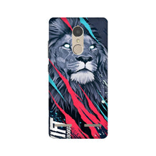 Lion Mobile Back Case for Lenovo K6 / K6 Power (Design - 278)