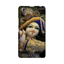 Lord Krishna3 Mobile Back Case for Lenovo A6000 (Design - 18)