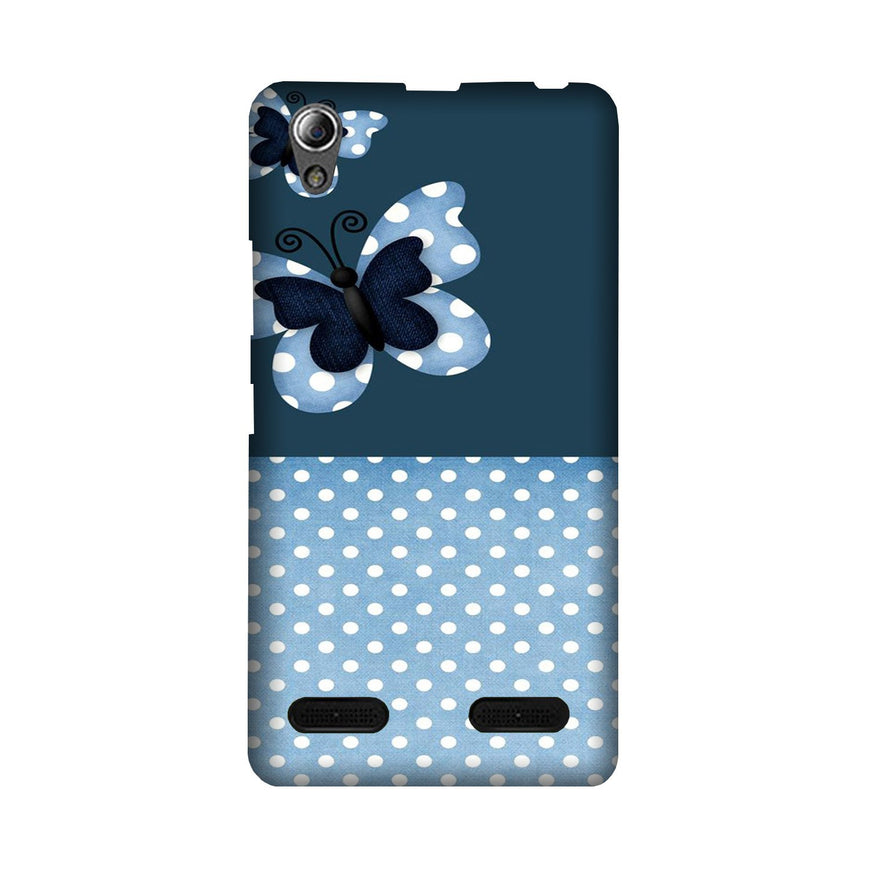 White dots Butterfly Case for Lenovo A6000