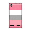 Pink white pattern Case for Lenovo A6000