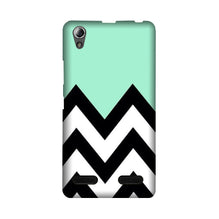 Pattern Mobile Back Case for Lenovo A6000 (Design - 58)