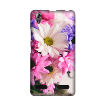 Coloful Daisy Mobile Back Case for Lenovo A6000 (Design - 73)