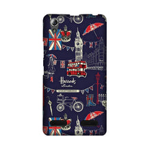 Love London Mobile Back Case for Lenovo A6000 (Design - 75)