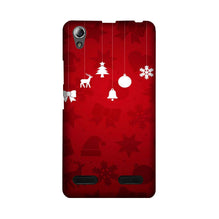 Christmas Mobile Back Case for Lenovo A6000 (Design - 78)
