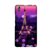 Eiffel Tower Mobile Back Case for Lenovo A6000 (Design - 86)