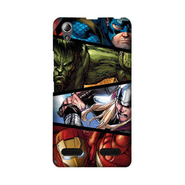 Avengers Superhero Case for Lenovo A6000(Design - 124)