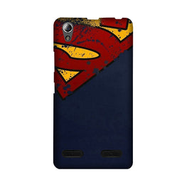 Superman Superhero Case for Lenovo A6000(Design - 125)