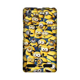 Minions Case for Lenovo A6000(Design - 126)