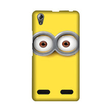 Minions Mobile Back Case for Lenovo A6000  (Design - 128)