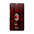 AC Milan Case for Lenovo A6000  (Design - 155)
