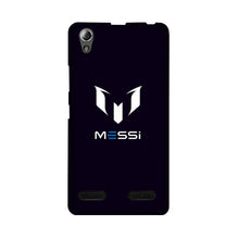 Messi Mobile Back Case for Lenovo A6000  (Design - 158)