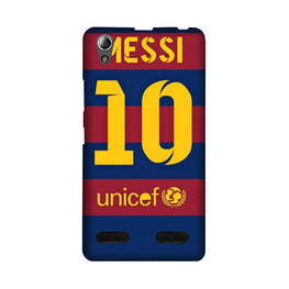 Messi Case for Lenovo A6000(Design - 172)